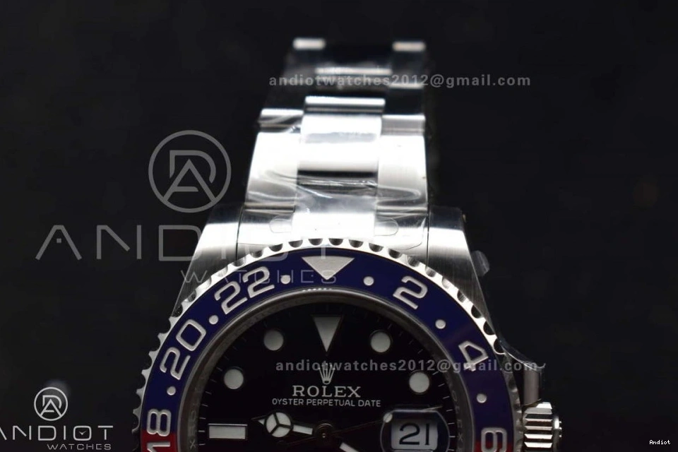 BLRO Weight Edition CHS Gold VR3285 Dial 126719 1:1 Factory GMT II on Oyster Gain Master Blue Bracelet Best 0305